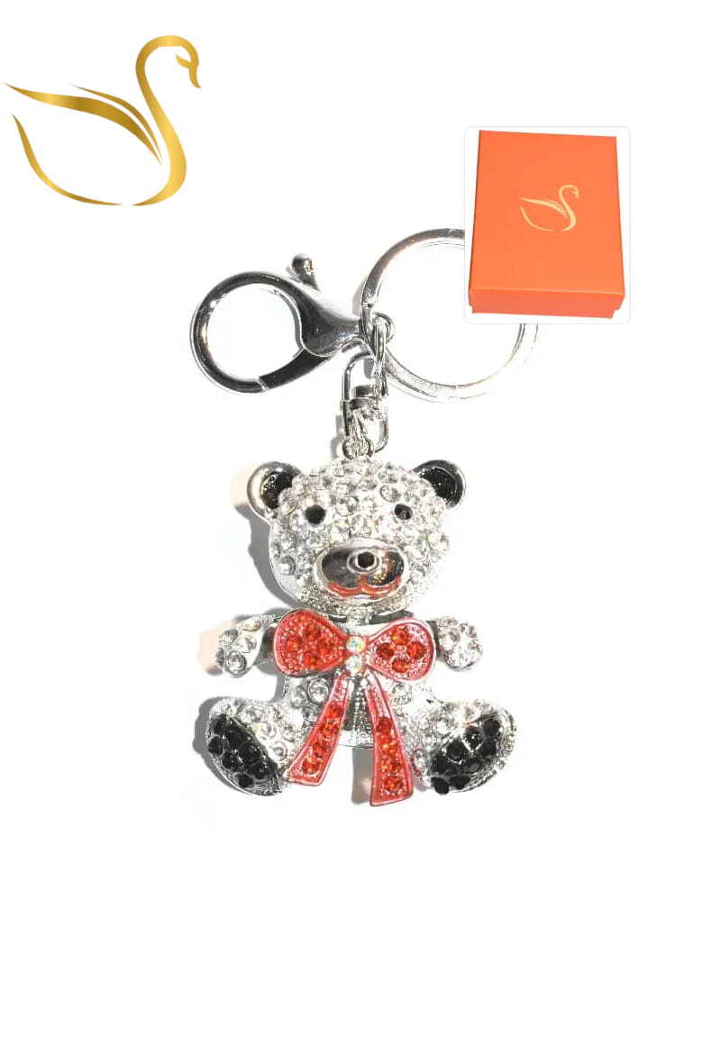 Wholesaler Emma Fantaisies - Bear gift box keychain