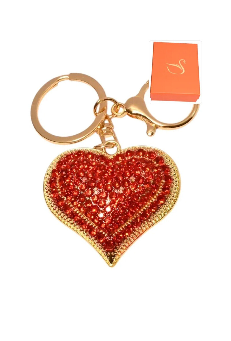 Grossiste Emma Fantaisies - porte-cle coffret coeur porte-sac