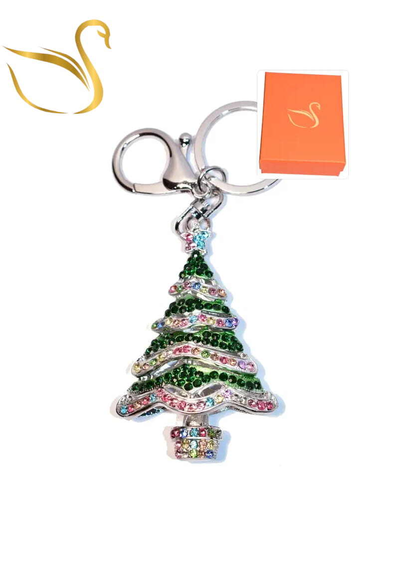 Mayorista Emma Fantaisies - Llavero caja de regalo árbol de Navidad