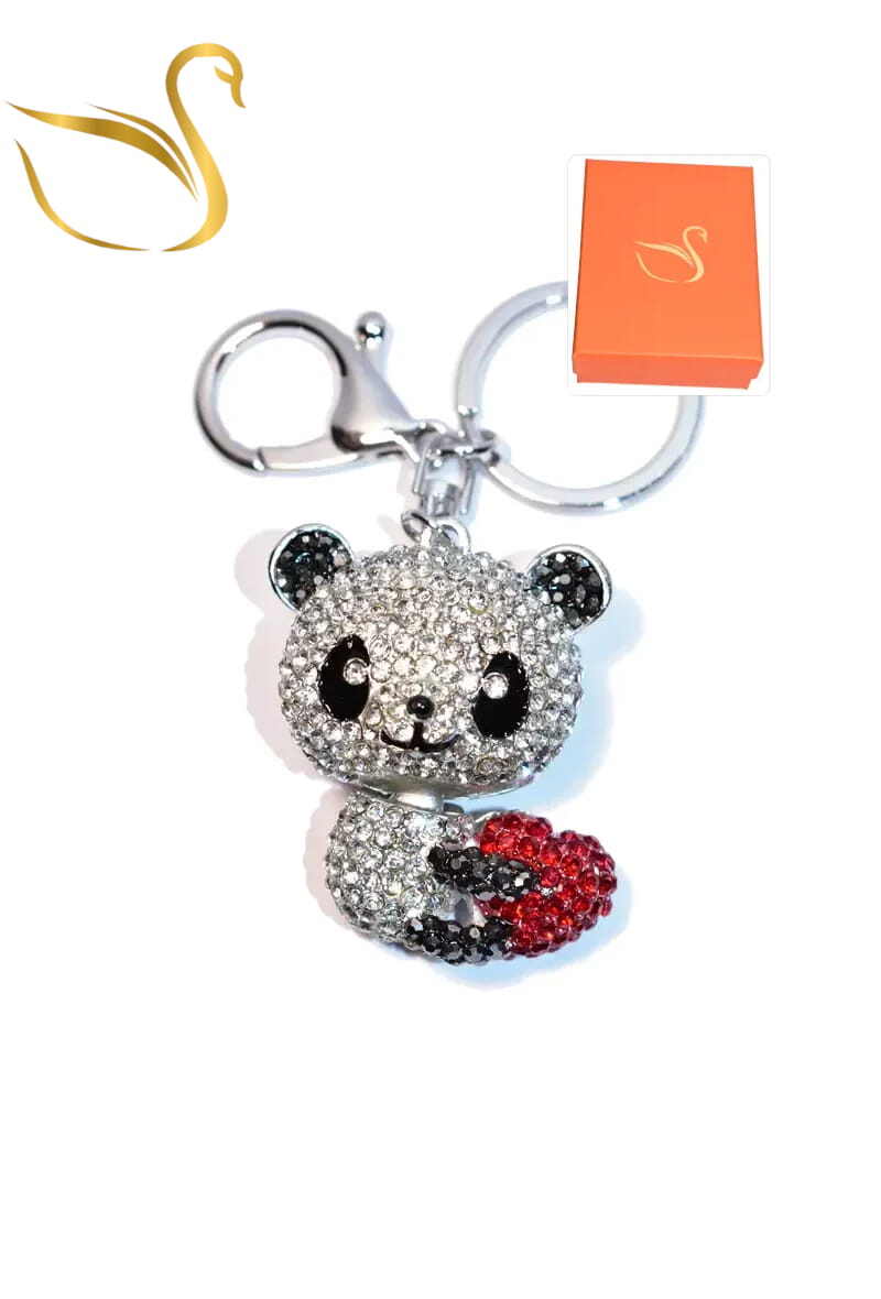 Wholesaler Emma Fantaisies - Panda gift box keychain