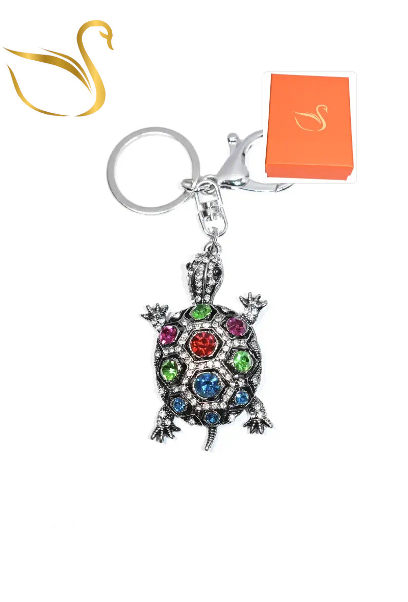 Wholesaler Emma Fantaisies - Tortoise gift box keychain
