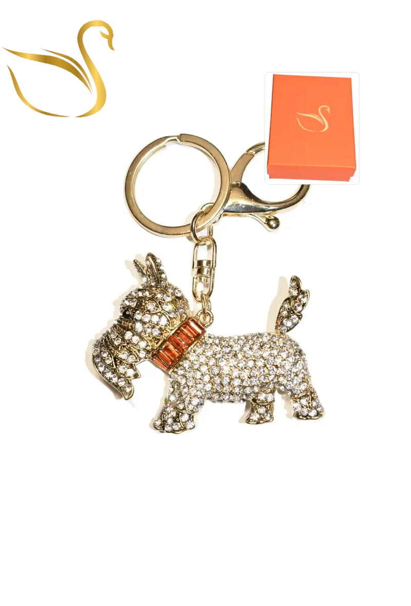 Wholesaler Emma Fantaisies - Dog gift box keychain