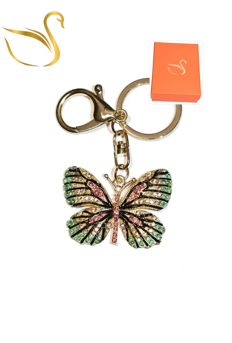 Grossiste Emma Fantaisies - porte-cle Coffret cadeaux papillon