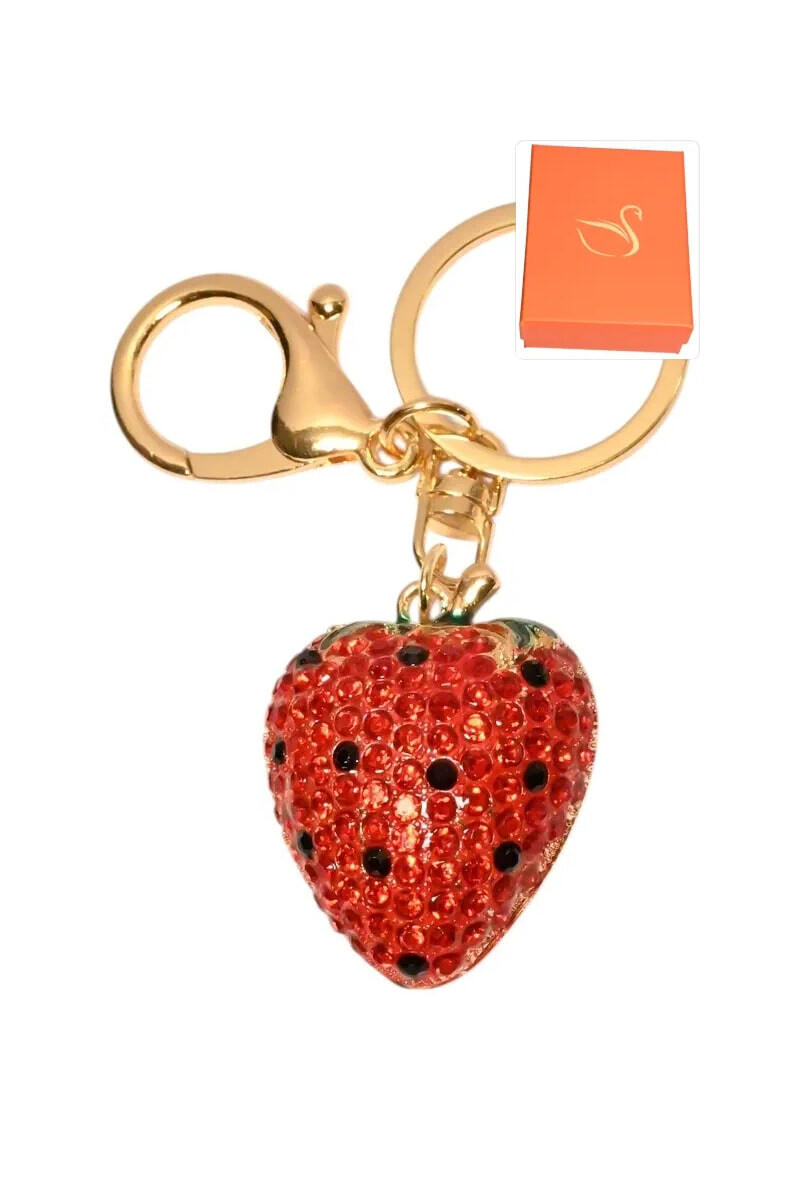 Grossiste Emma Fantaisies - porte-cle coffret fraise porte-sac