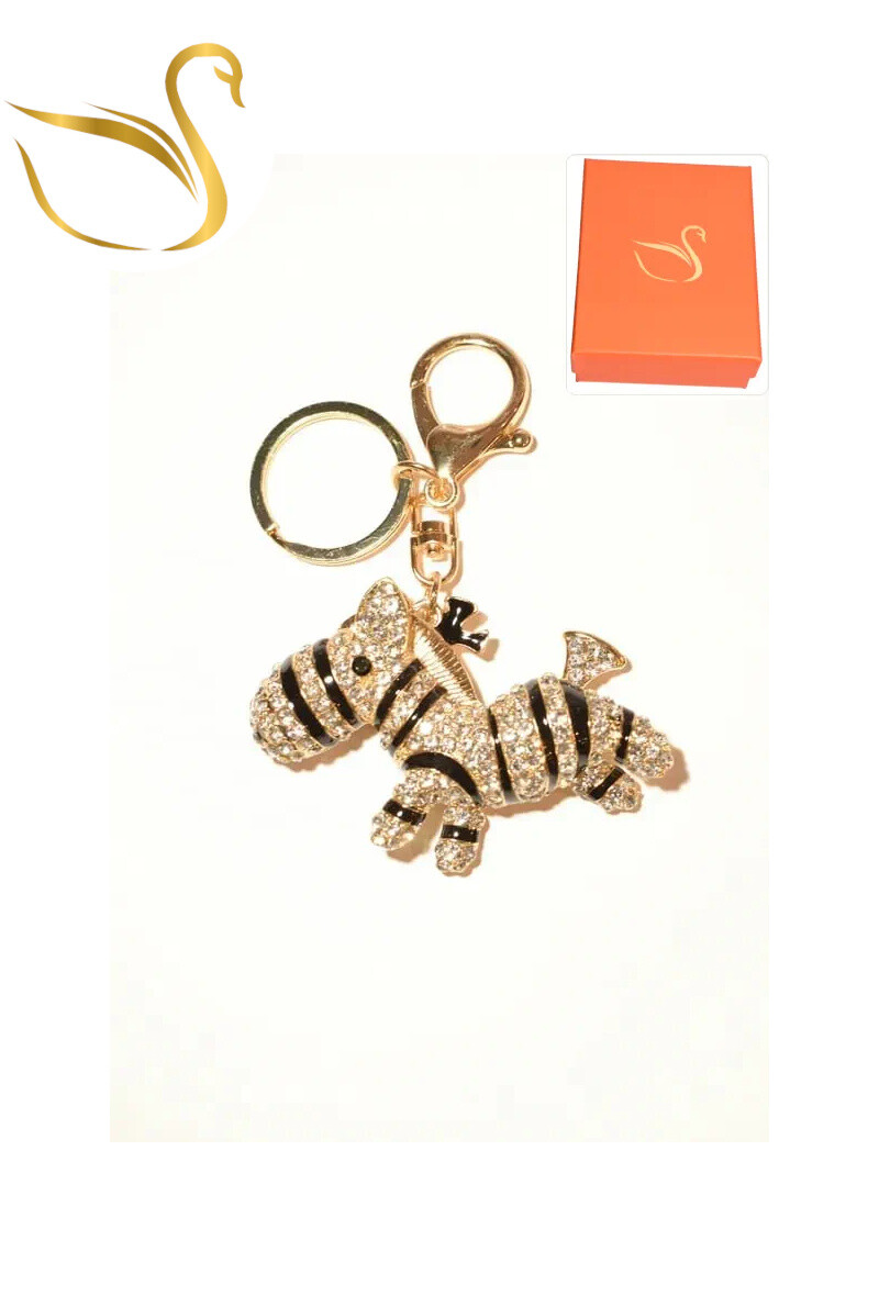 Grossiste Emma Fantaisies - porte-cle Coffret cadeaux zébre
