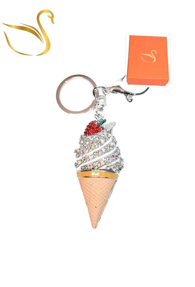 Mayorista Emma Fantaisies - Llavero caja de regalo de helado