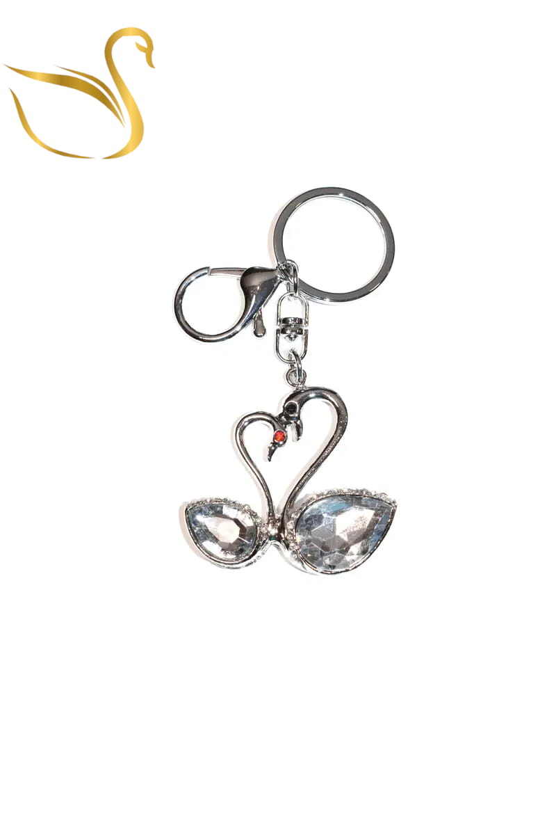 Wholesaler Emma Fantaisies - Swan keychain