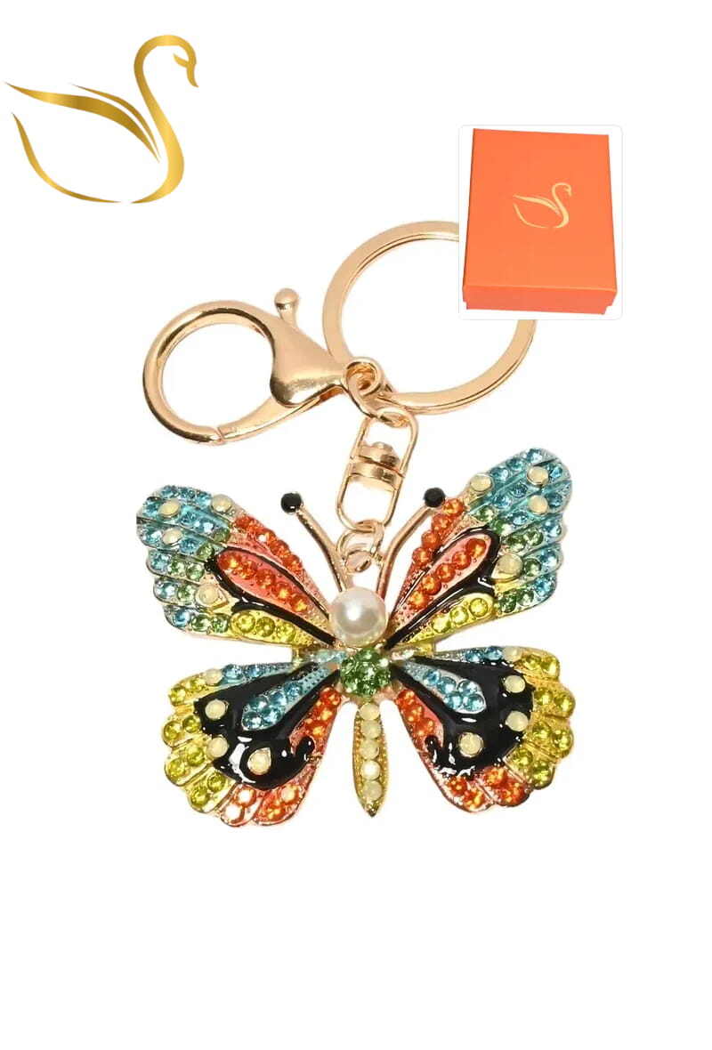 Mayorista Emma Fantaisies - Llavero caja de regalo mariposa