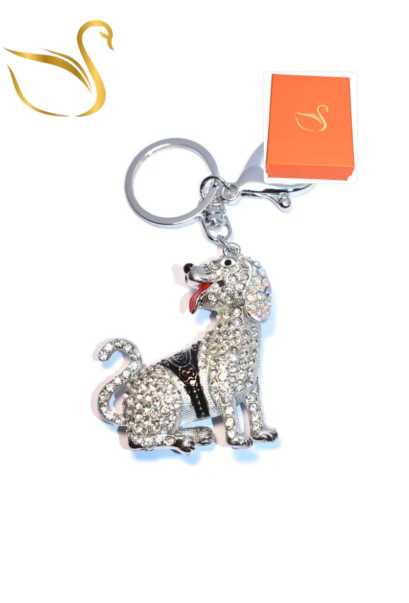 Wholesaler Emma Fantaisies - Dog gift box keychain