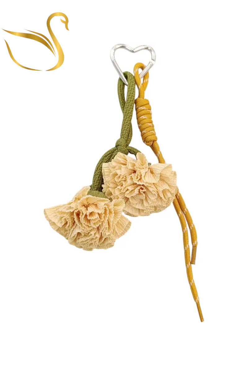 Wholesaler Emma Fantaisies - flower keychain bag holder