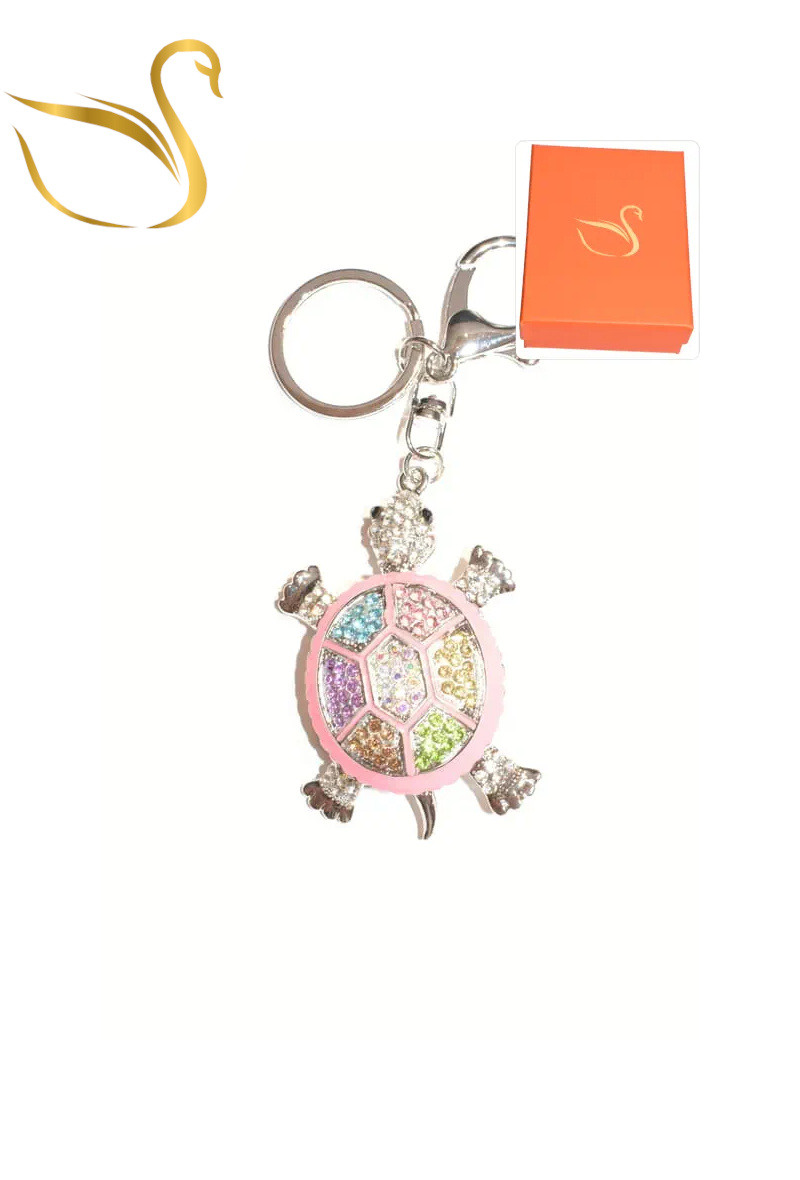 Wholesaler Emma Fantaisies - Tortoise gift box keychain