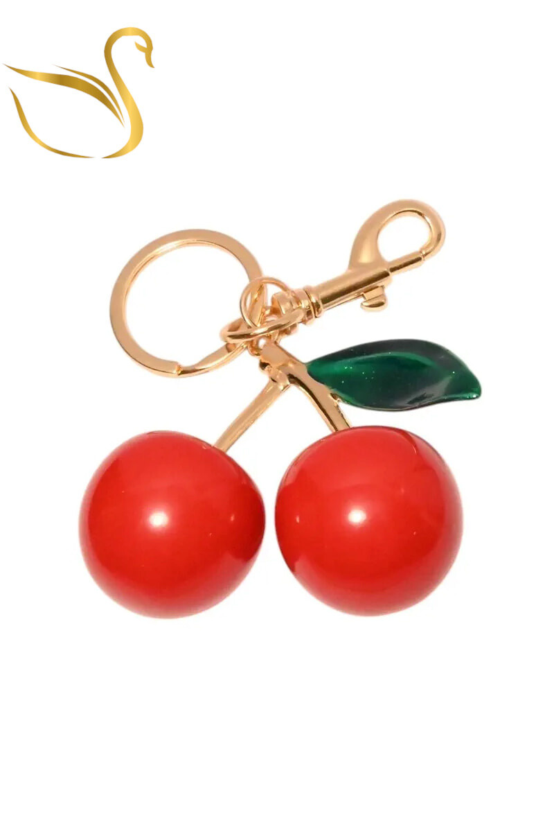 Wholesaler Emma Fantaisies - cherry keychain bag hanger