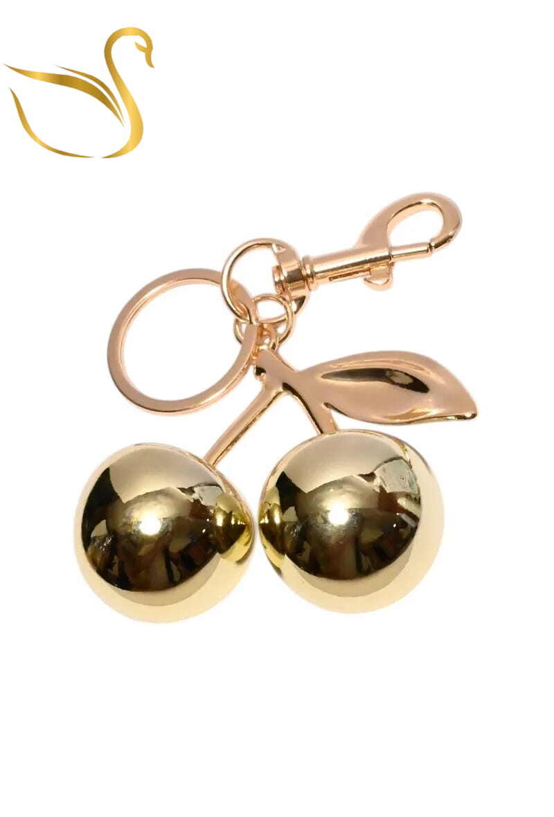 Wholesaler Emma Fantaisies - Cherry keychain bag charm