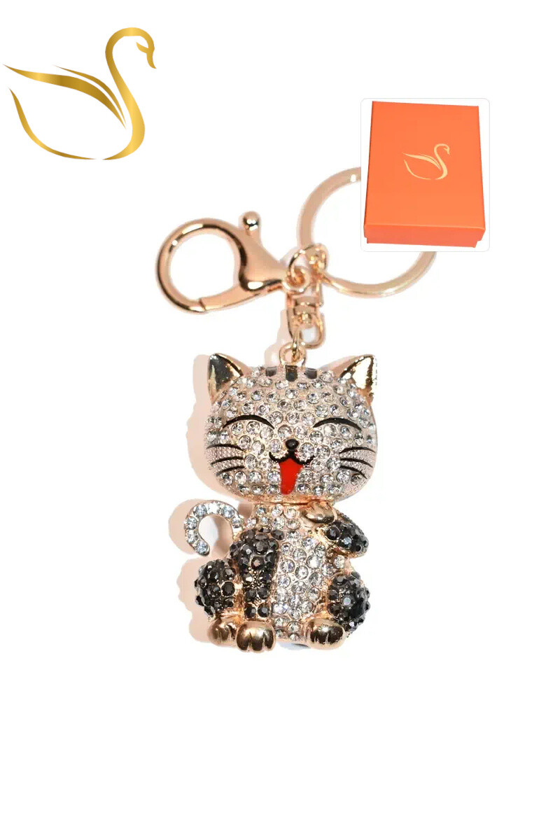 Grossiste Emma Fantaisies - porte-cle Coffret cadeaux chat