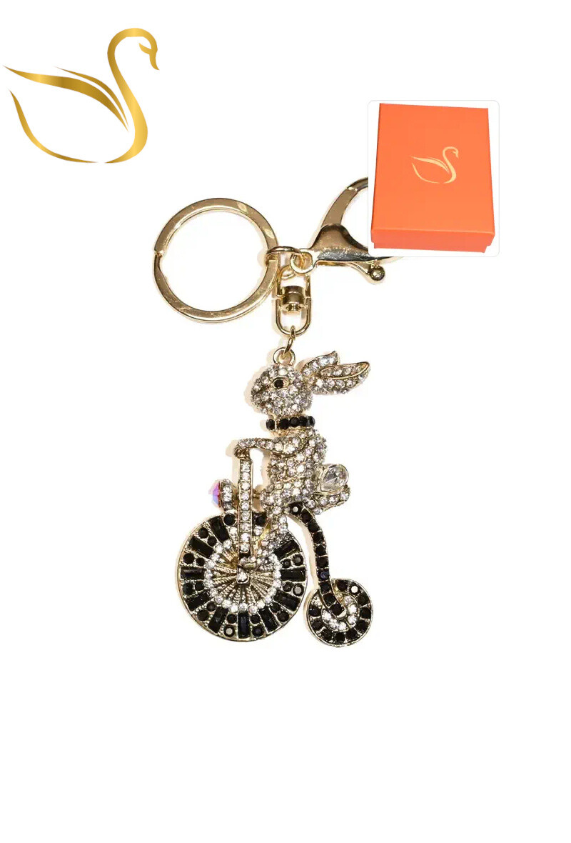 Grossiste Emma Fantaisies - porte-cle Coffret cadeaux lapin vélo