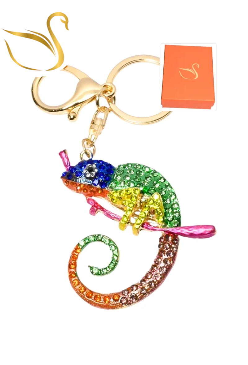 Wholesaler Emma Fantaisies - Chameleon keychain