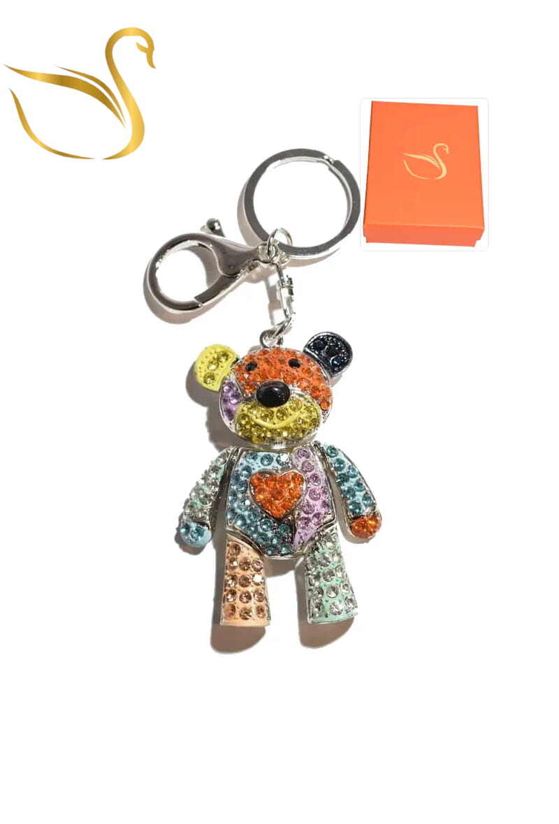 Mayorista Emma Fantaisies - Llavero caja de regalo oso