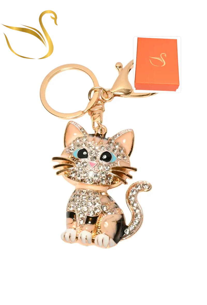 Mayorista Emma Fantaisies - Llavero caja de regalo gato