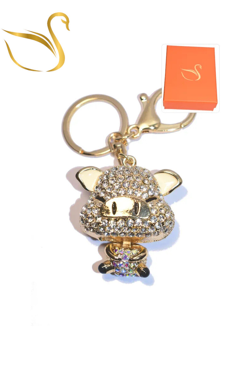 Grossiste Emma Fantaisies - porte-cle Coffret cadeaux cochon
