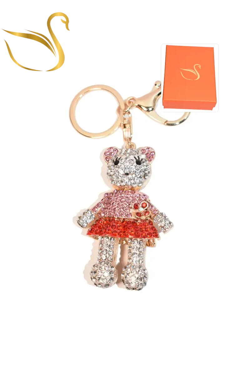 Mayorista Emma Fantaisies - Llavero caja de regalo oso