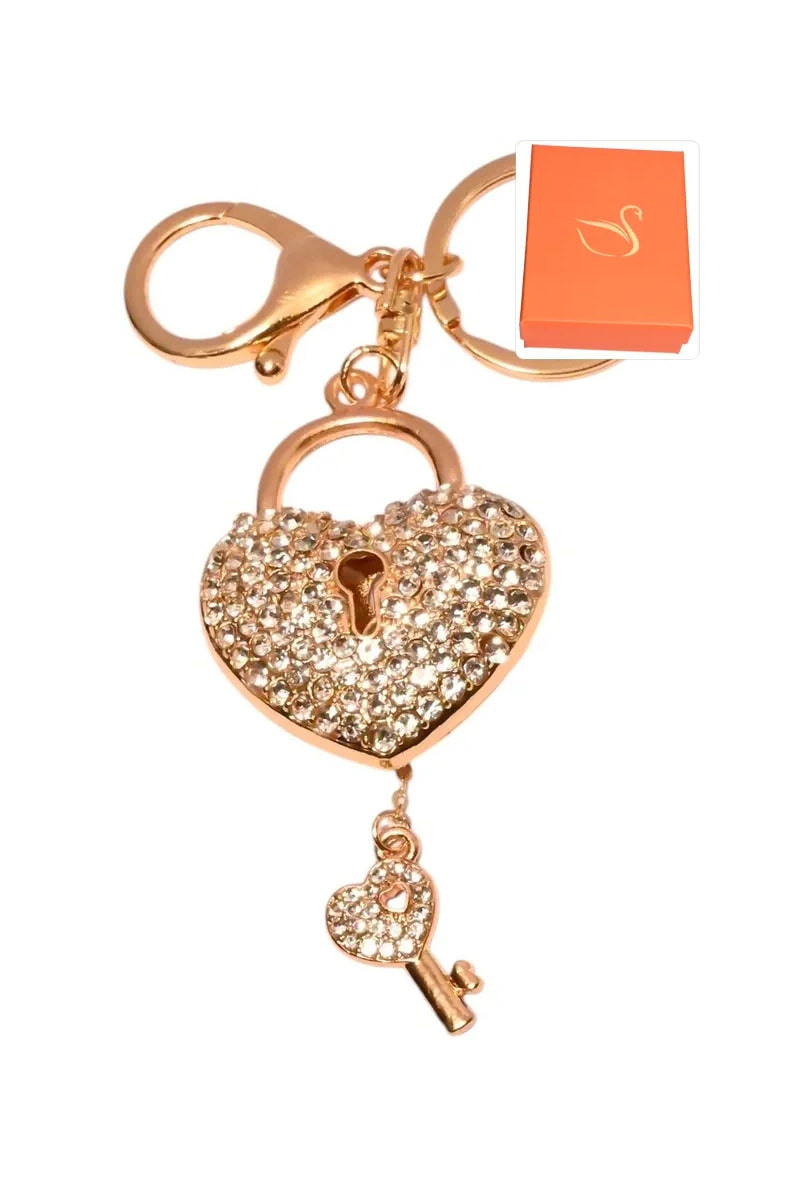 Wholesaler Emma Fantaisies - Keychain heart gift box bag hanger