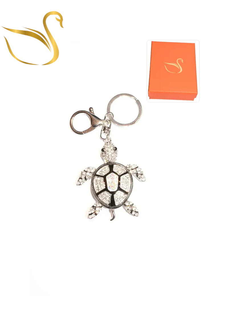 Wholesaler Emma Fantaisies - Turtle gift box keychain