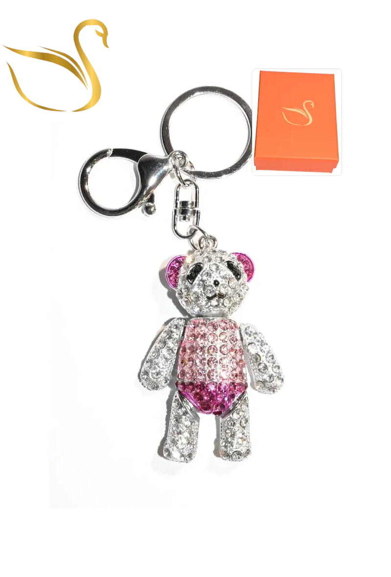 Grossista Emma Fantaisies - Portachiavi scatola regalo panda