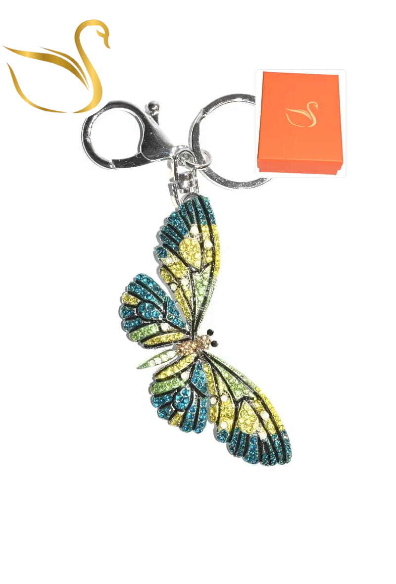 Wholesaler Emma Fantaisies - Butterfly gift box keychain