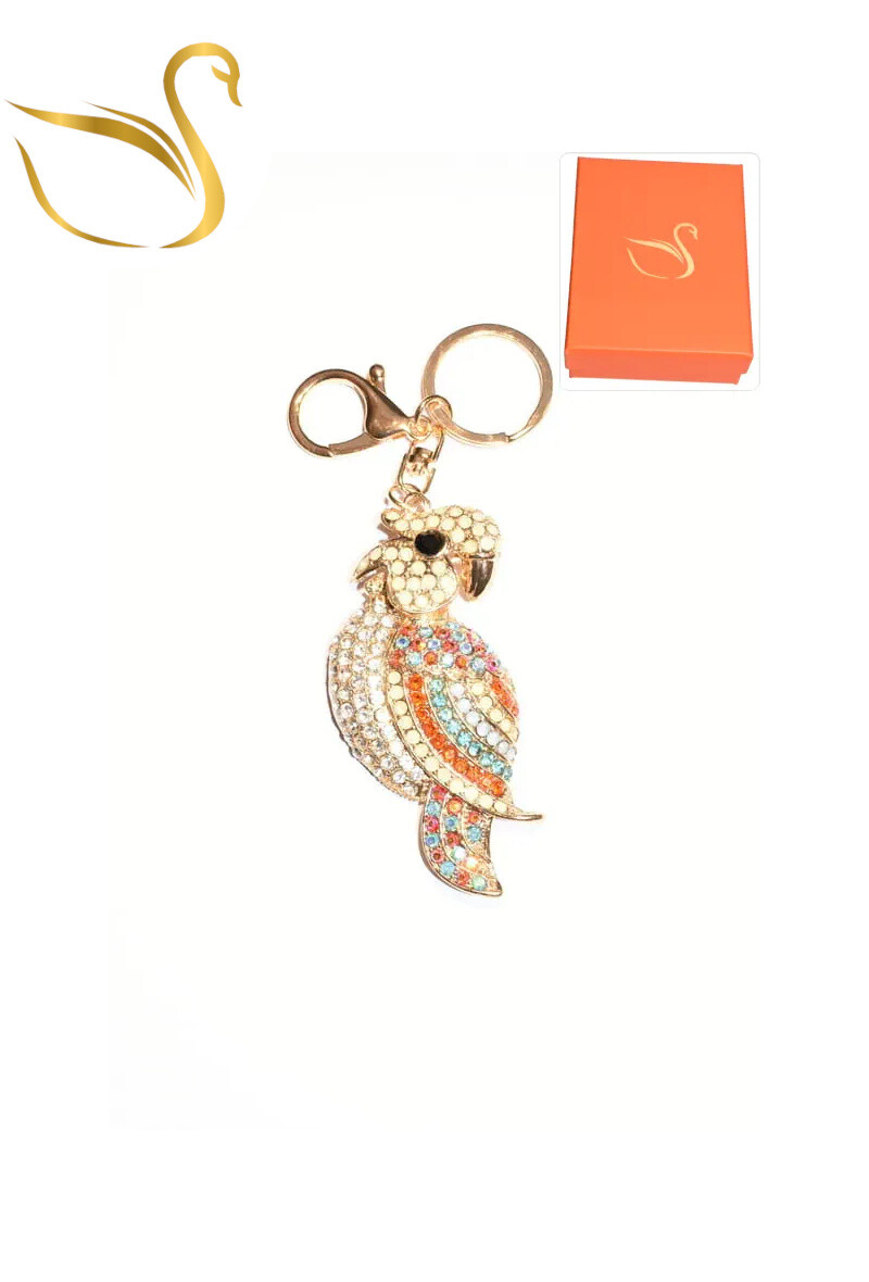 Grossiste Emma Fantaisies - porte-cle Coffret cadeaux perroquet