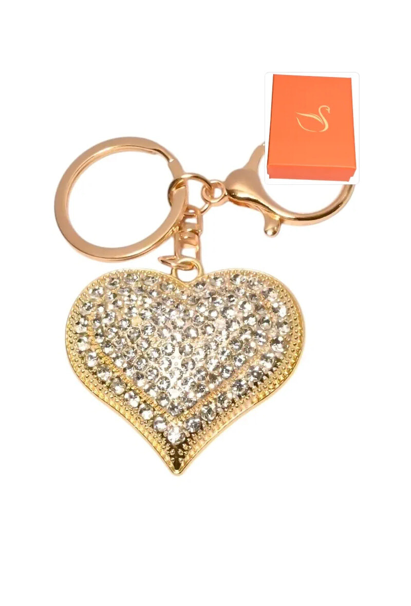 Grossiste Emma Fantaisies - porte-cle coffret coeur porte-sac