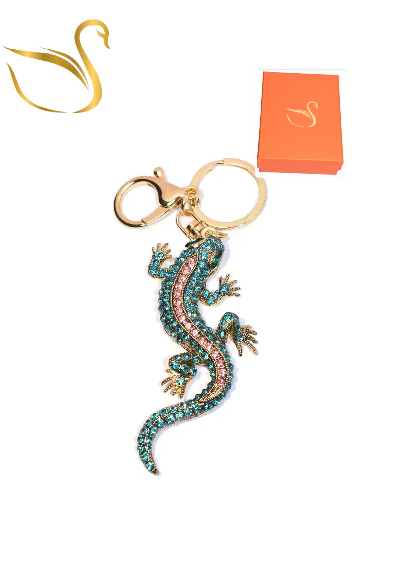 Wholesaler Emma Fantaisies - Salamandre gift box keychain