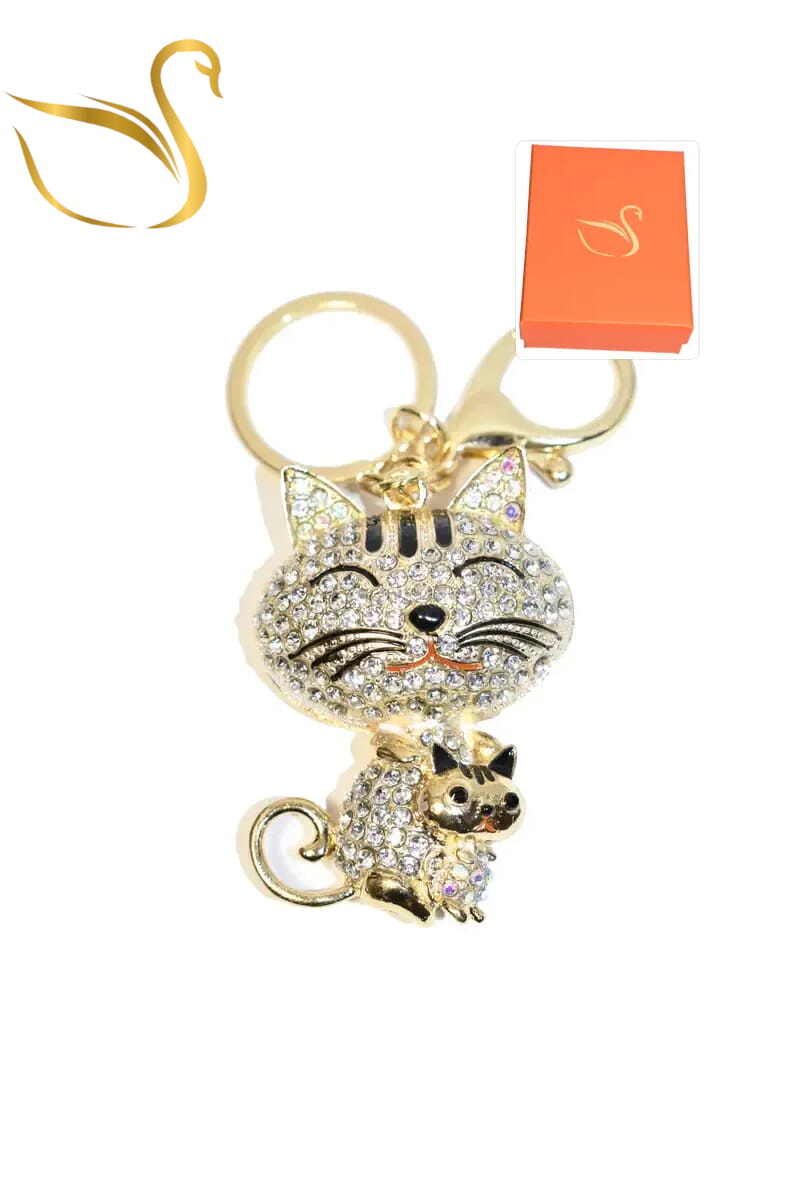Grossista Emma Fantaisies - Portachiavi scatola regalo gatto