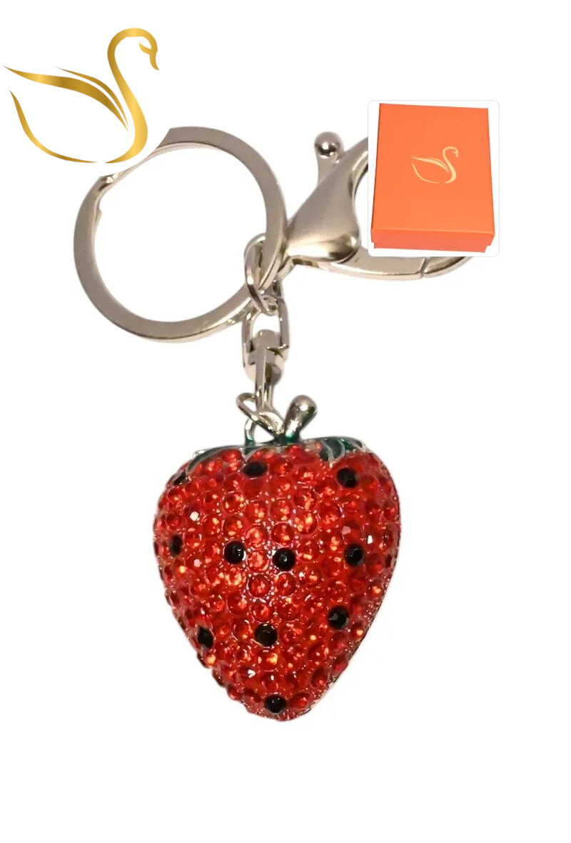 Wholesaler Emma Fantaisies - keychain strawberry gift box bag hanger