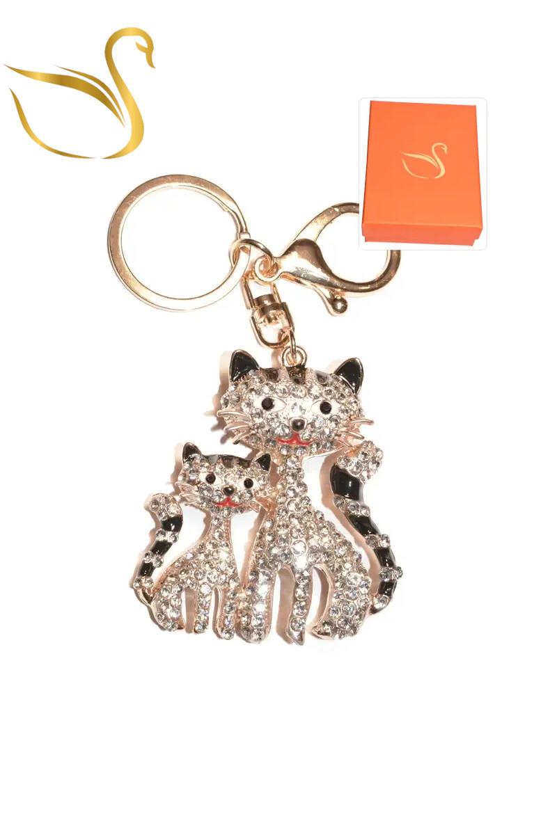 Grossiste Emma Fantaisies - porte-cle Coffret cadeaux chat