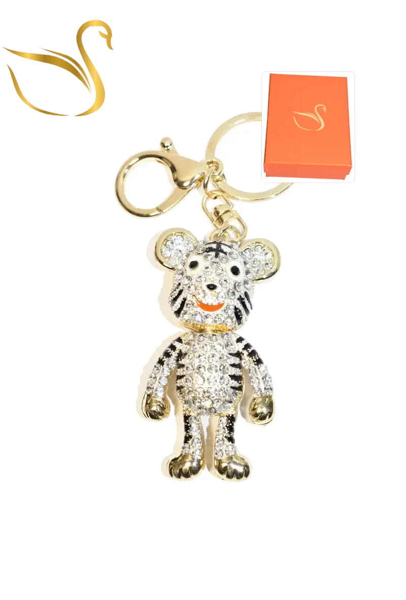 Mayorista Emma Fantaisies - Llavero Caja de Regalo Tigre