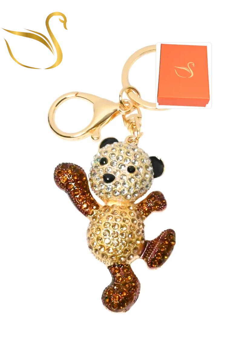 Grossista Emma Fantaisies - Portachiavi panda cofanetto regalo ciondoli per borsa