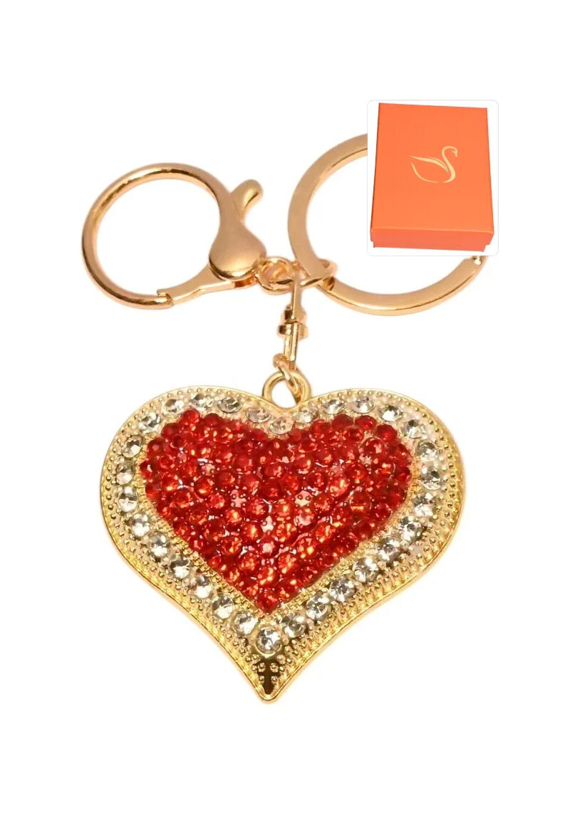 Grossiste Emma Fantaisies - porte-cle coffret coeur porte-sac