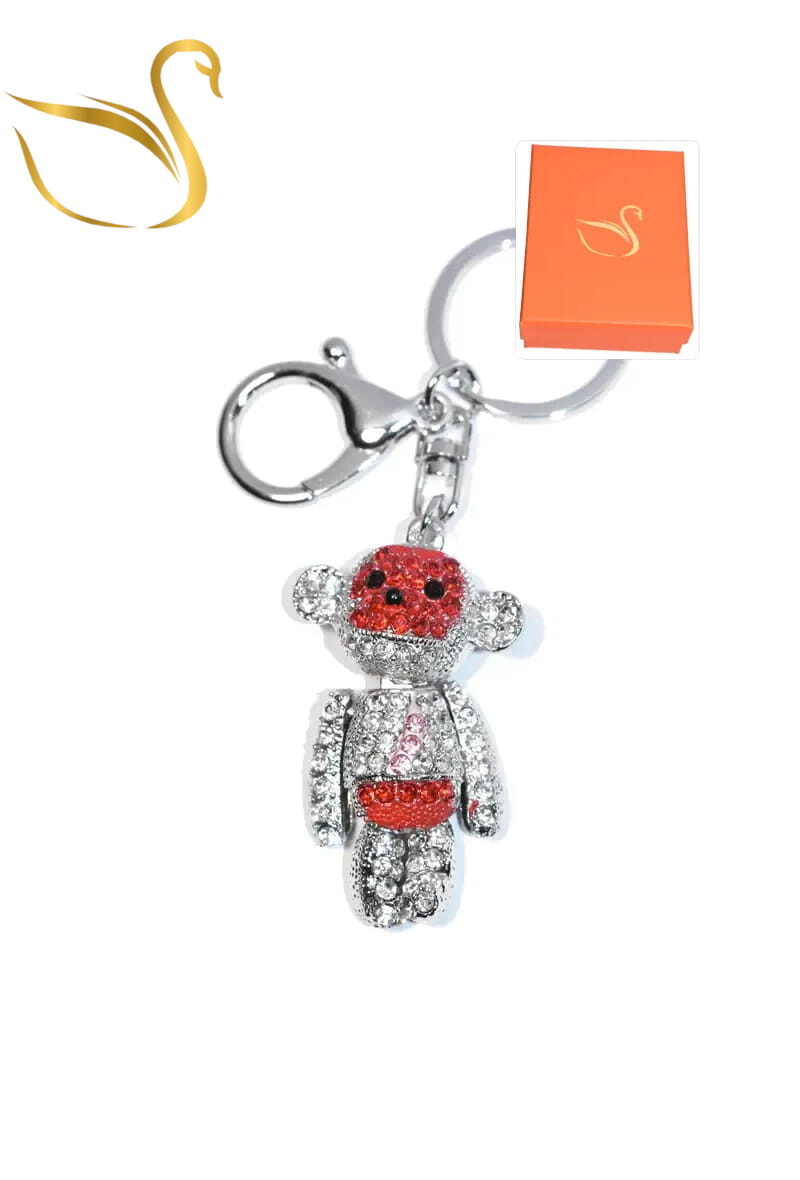 Wholesaler Emma Fantaisies - Monkey gift box keychain