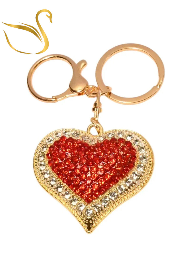 Wholesaler Emma Fantaisies - heart keychain bag hanger