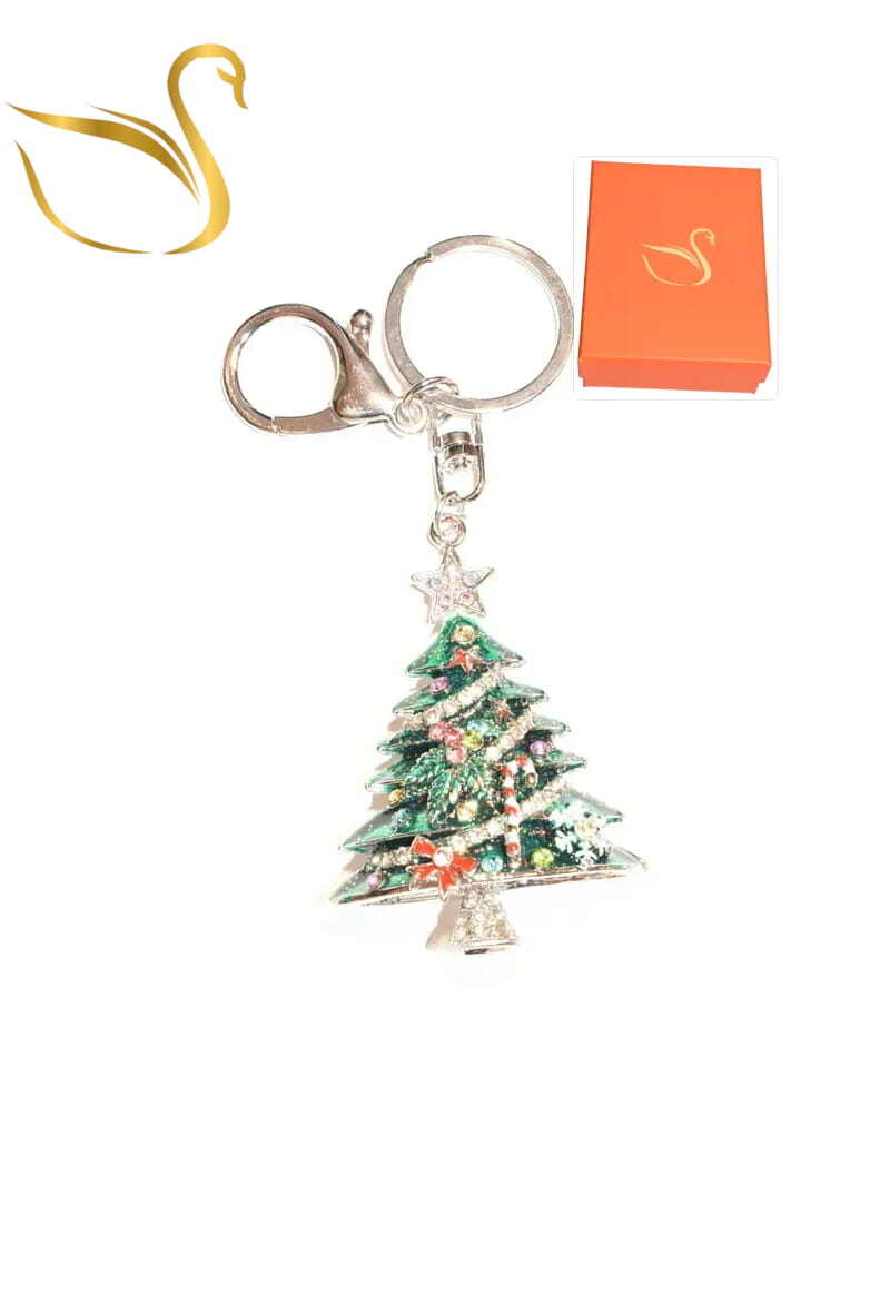 Mayorista Emma Fantaisies - Llavero caja de regalo árbol de Navidad