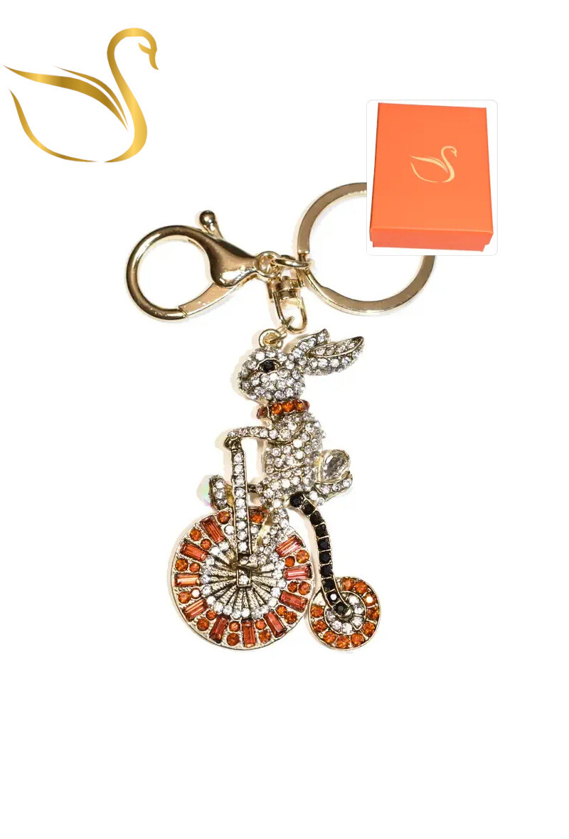 Grossiste Emma Fantaisies - porte-cle Coffret cadeaux lapin vélo