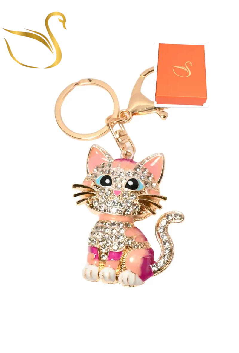 Mayorista Emma Fantaisies - Llavero caja de regalo gato