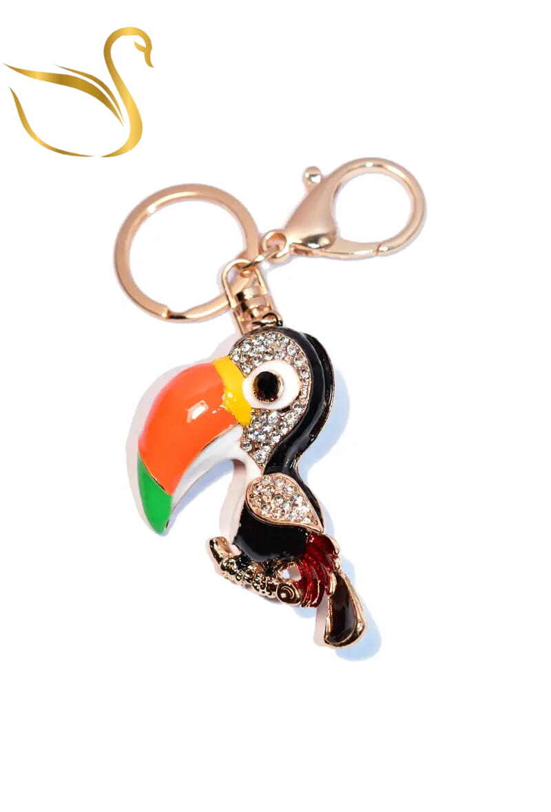 Wholesaler Emma Fantaisies - Parrot keychain