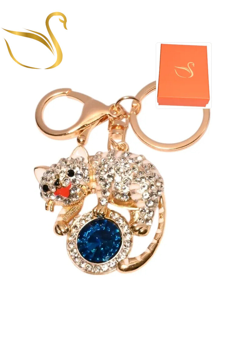 Wholesaler Emma Fantaisies - keychain cat box bag holder