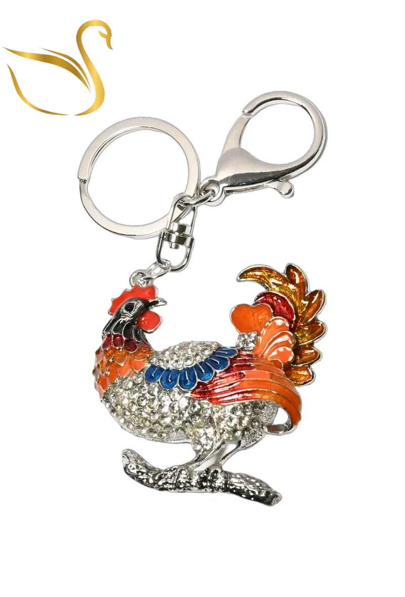 Grossiste Emma Fantaisies - Porte-cle coq
