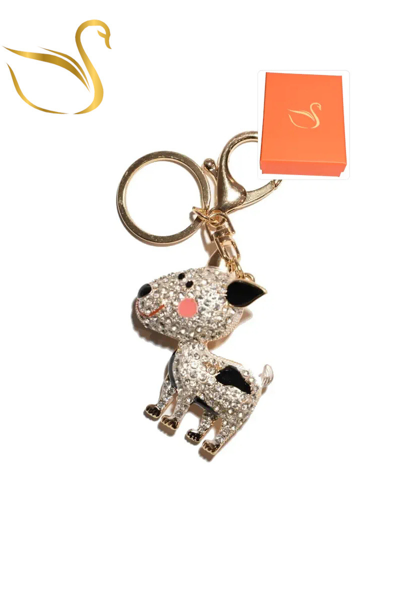 Wholesaler Emma Fantaisies - Dog gift box keychain