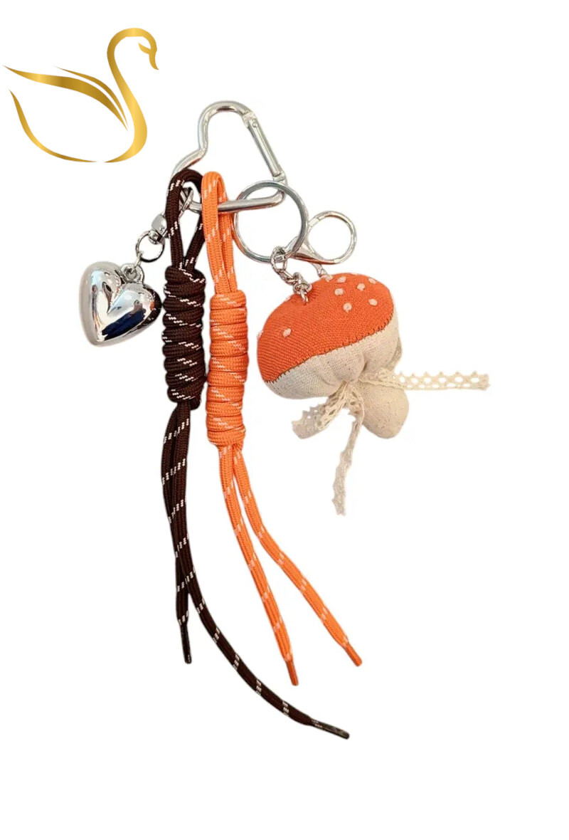 Wholesaler Emma Fantaisies - heart keychain bag hanger