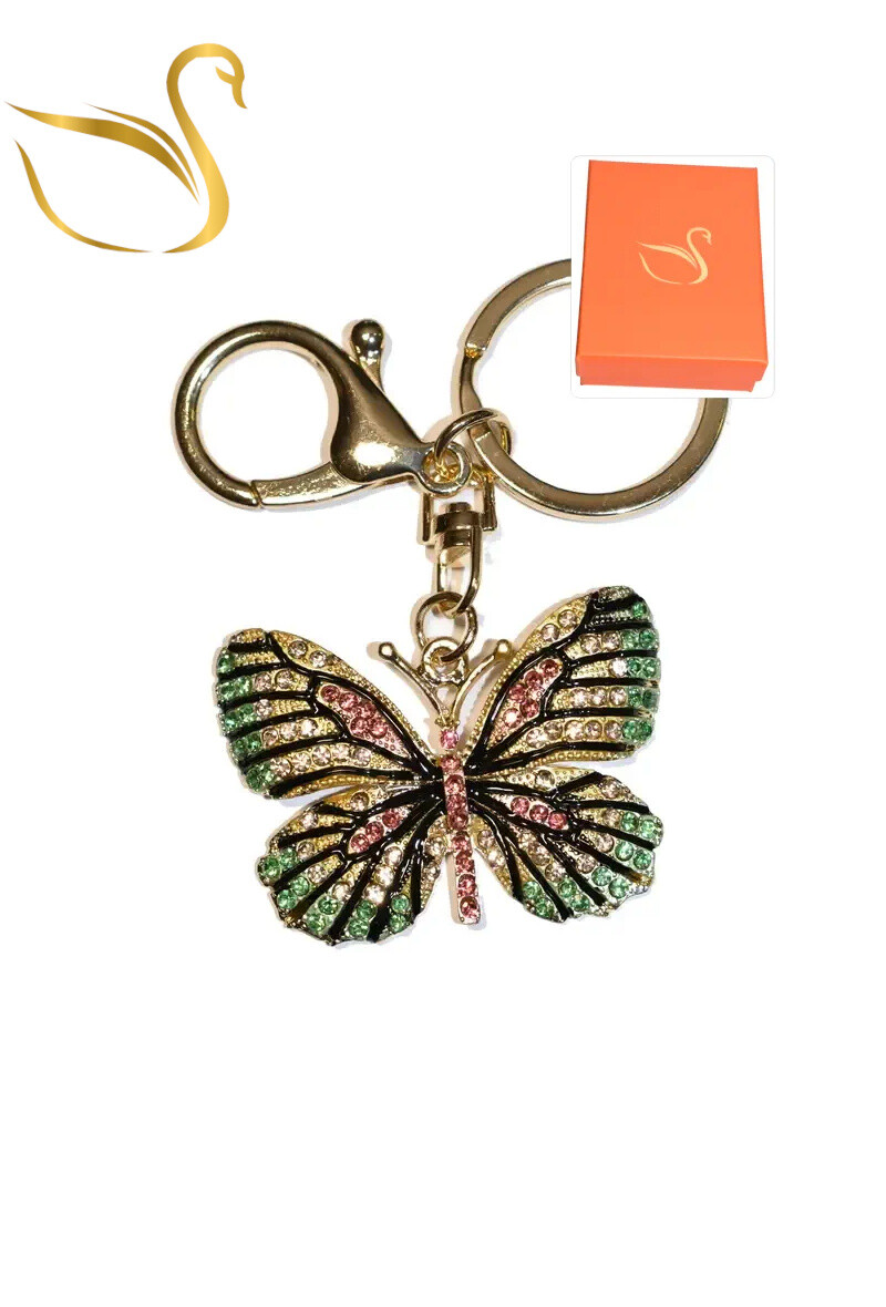 Grossiste Emma Fantaisies - porte-cle Coffret cadeaux papillon