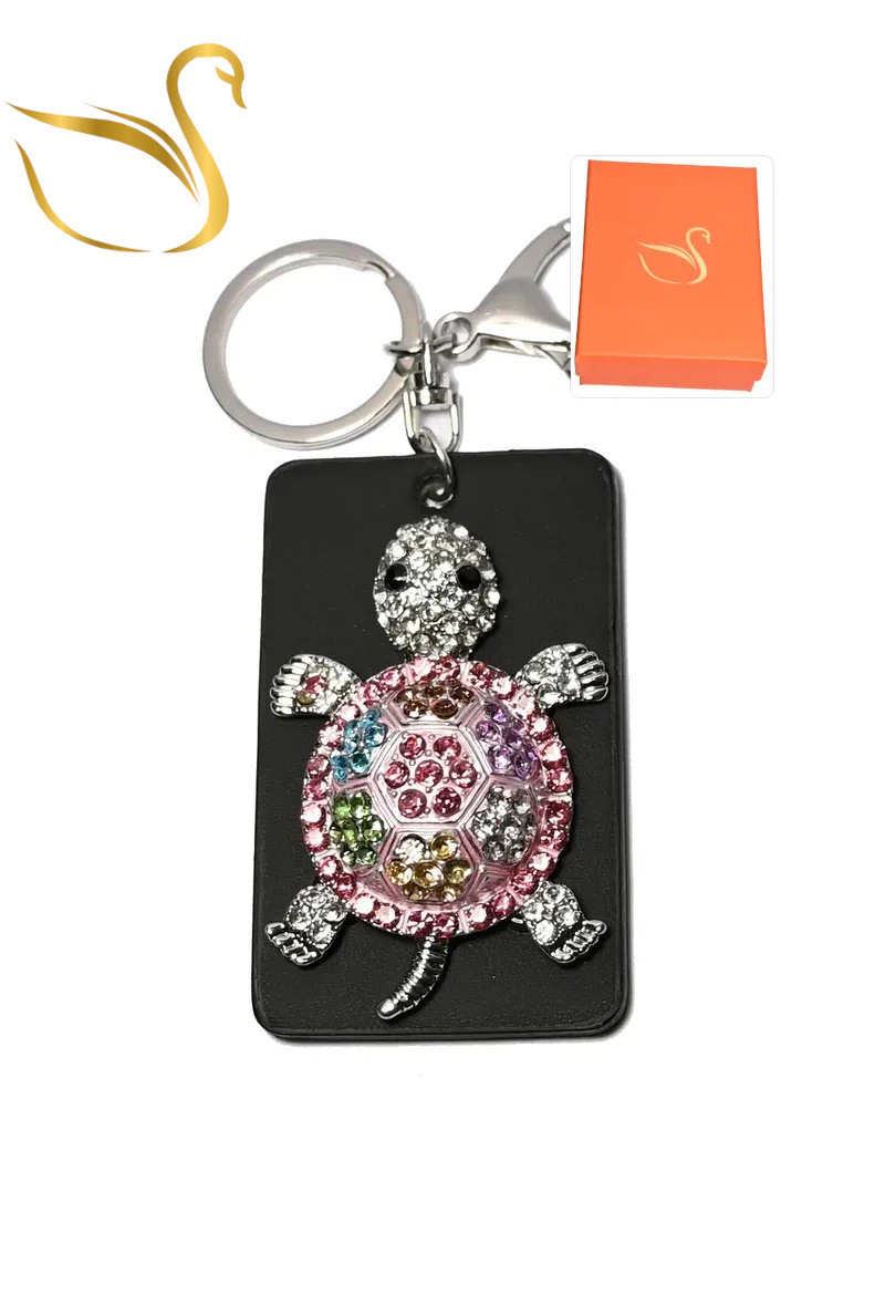 Wholesaler Emma Fantaisies - Tortoise gift box keychain