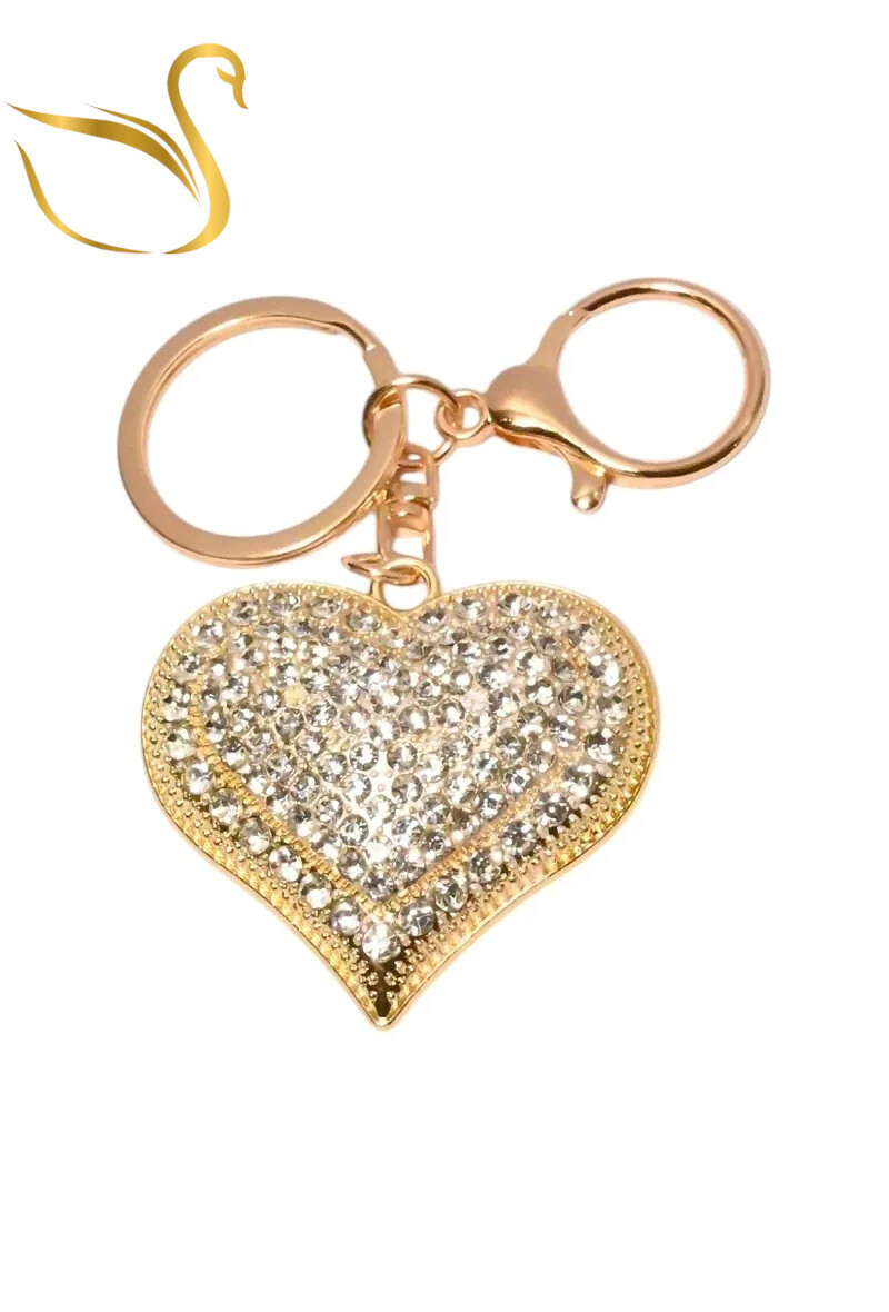 Wholesaler Emma Fantaisies - heart keychain bag hanger